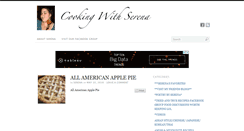 Desktop Screenshot of cookingwithserena.com